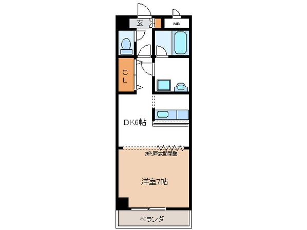 ルミエール青山　８の物件間取画像